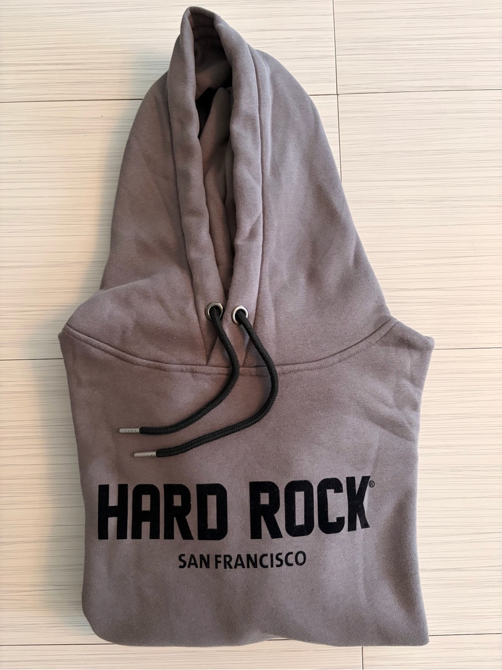 NWT Unisex Hard Rock Cafe San Francisco Gray Hoodie - Picture 2 of 7